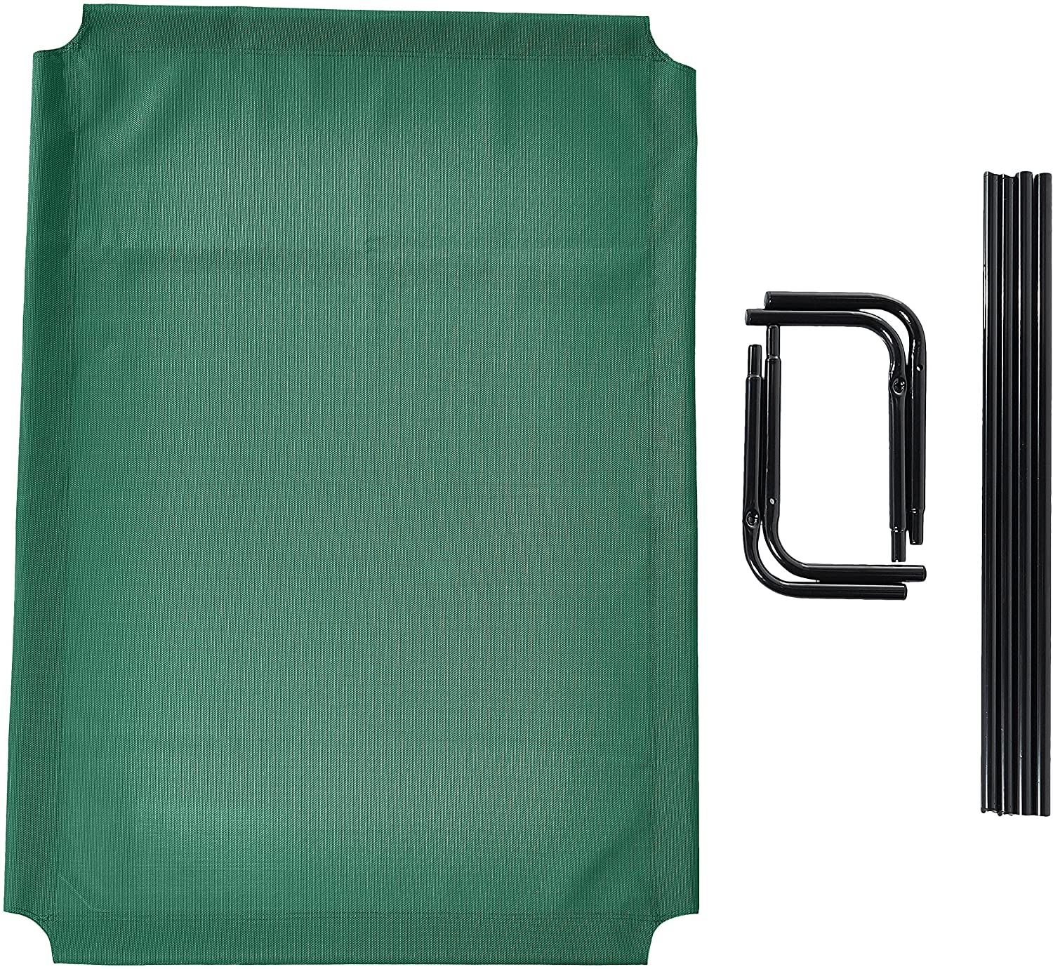  AmazonBasics - Cama para mascotas anticalor elevada, XL, Verde 