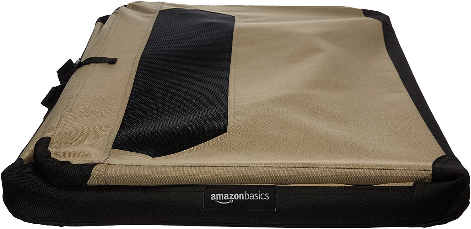  AmazonBasics - Transportín para perros, blando, plegable, 76 cm 