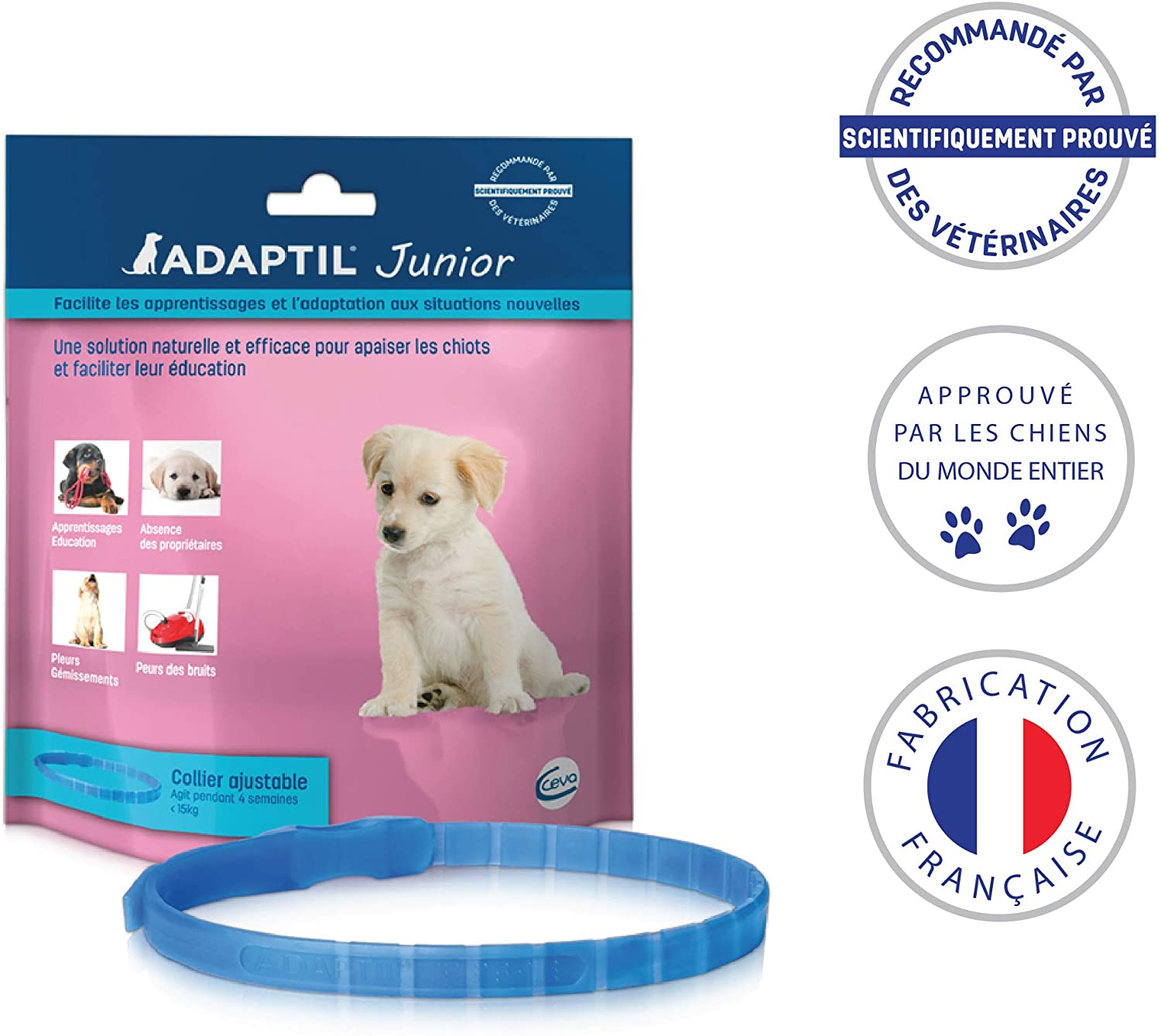  CEVA Adaptil Junior - Collar para Perro. 46,5 cm 