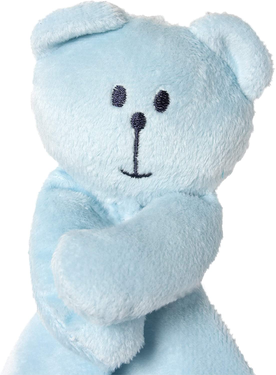  Karlie 47974 Peluche Cachorros Oso con Manta Incluida, Azul, 40 cm 