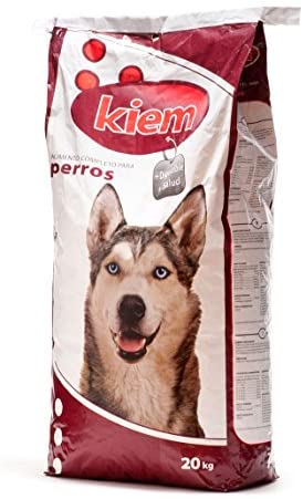  KIEM Saco de pienso para Perros Mantenimiento 20 kg, Comida para Perros 