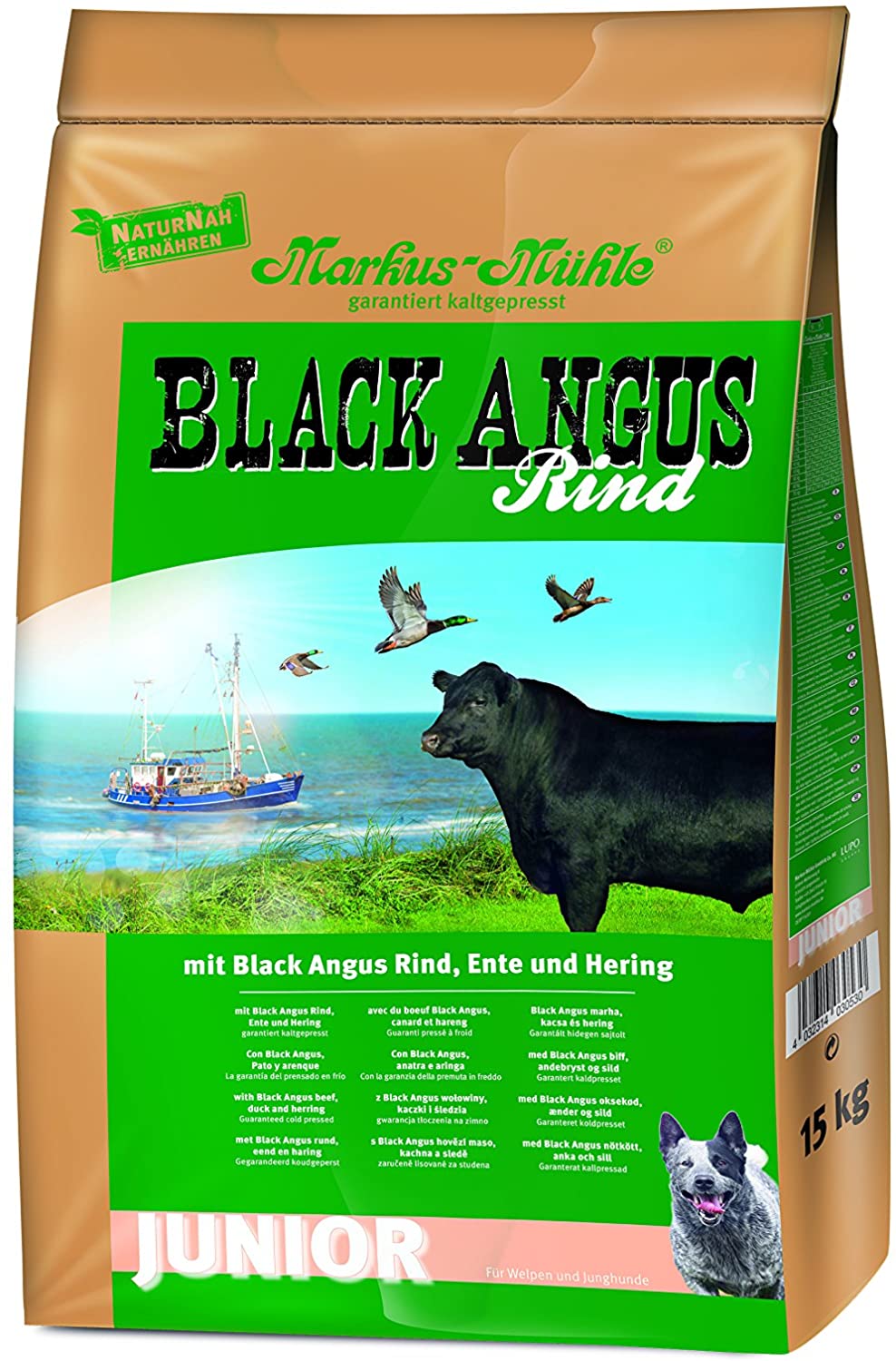  Markus Molinillo Black Angus Perros Forro Junior 