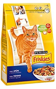  Purina Friskies Comida para Gato, 400gr 