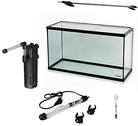  RADYS Acuario PECERA 11 litros con Filtro Y LUZ LED 