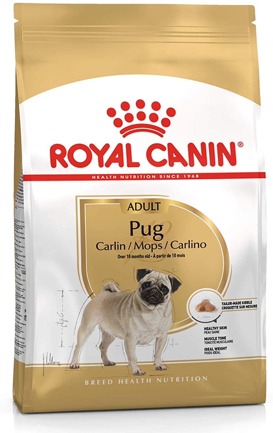  Royal Canin C-08950 S.N. Carlino Pug - 3 Kg 