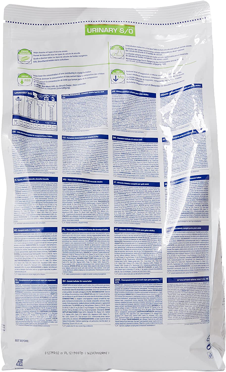  Royal Canin C-58254 Diet Feline Urinary - 3.5 Kg 