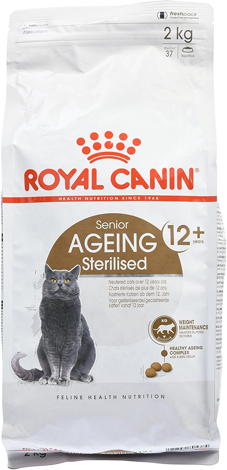  Royal Canin Comida para gatos Sterilised +12 2 Kg 