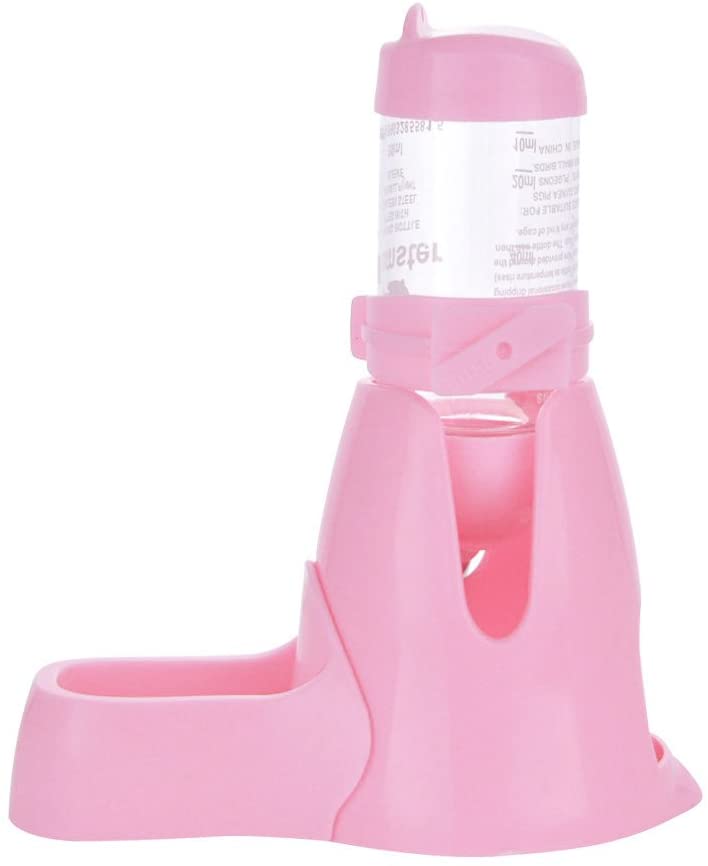  ShareWe Botella de Agua para Animales Dispensador Waterer Automático con Recipiente Tapa para Mascotas Gato Hamsters Ratas Cobayas Hurones Rabbits Conejos Animales pequeños 