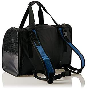  Trixie Mochila Transportin Perro - Bolso Perro Transportin Perro Pequeño Cesta para Perros Accesorios Mochila Connor 42 × 29 × 21 cm 