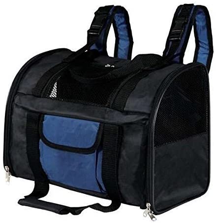  Trixie Mochila Transportin Perro - Bolso Perro Transportin Perro Pequeño Cesta para Perros Accesorios Mochila Connor 42 × 29 × 21 cm 