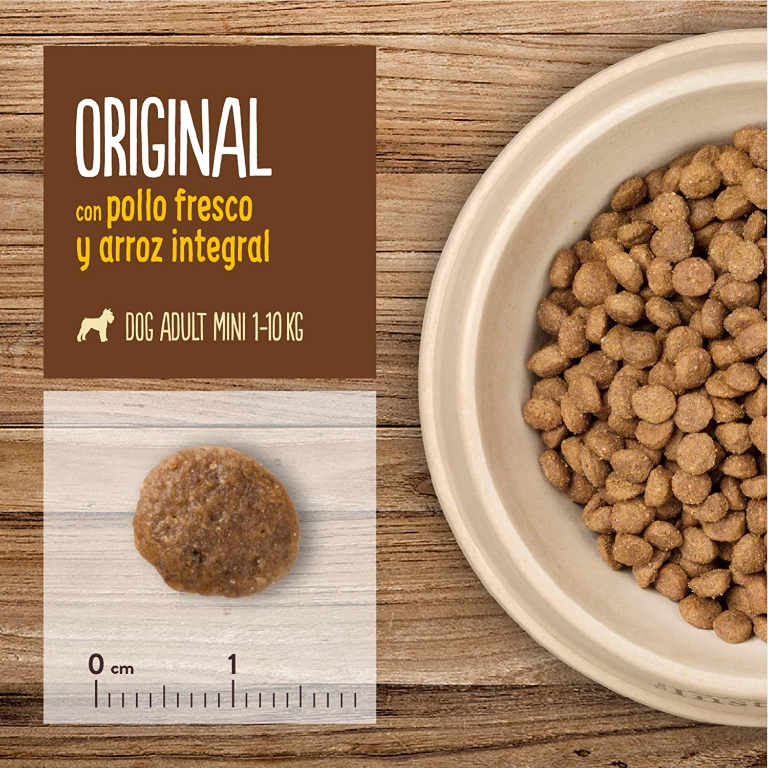  True Instinct Original Mini Pienso para Perro Aduto con Pollo - 7 kg 