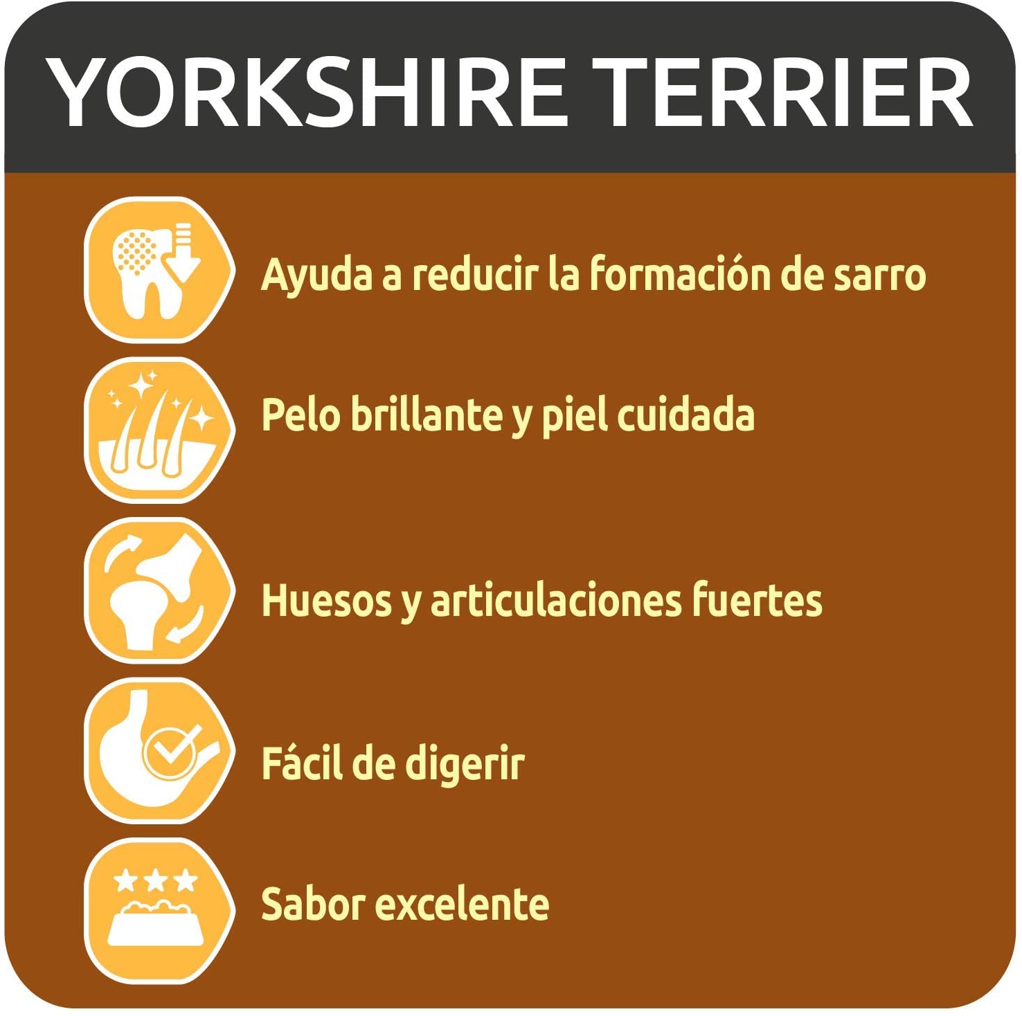  Ultima Comida para Perros Yorkshire Terrier con Pollo, 3 kg 