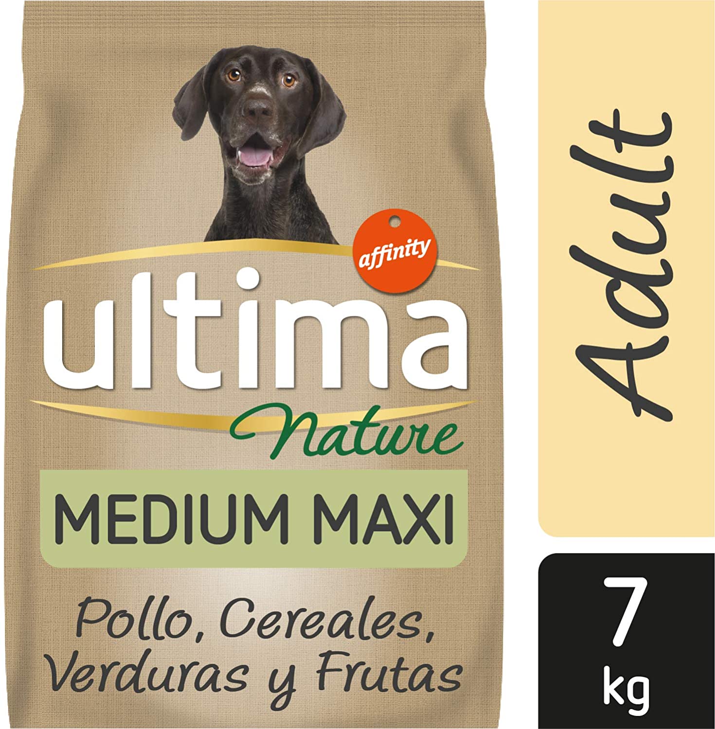  Ultima Nature Pienso para Perros Medium-Maxi con Pollo - 7 kg 