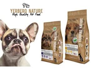  YERBERO Nature Gourmet salmón/boniato Comida Hipoalergénica para Perros 12kg 