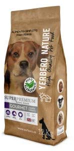  YERBERO Nature Gourmet salmón/boniato Comida Hipoalergénica para Perros 12kg 