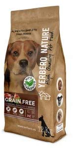  YERBERO Nature Grain Free de Cordero Comida para Perros SIN Cereales 12kg 