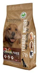  YERBERO Nature Grain Free de Cordero Comida SIN Cereales para Perros 2,5kg 