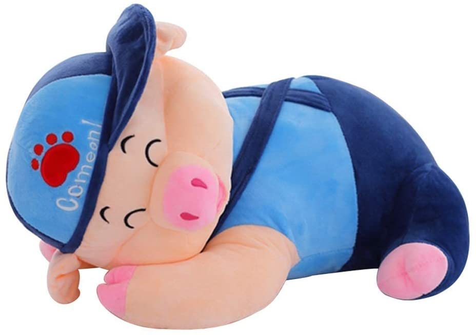  ZMDZA Cerdo muñeca de peluche mimoso suave Piggy juguete Granja Animal relleno Piggy divertido Almohada Cama Decoración infantil juego juguete niños del bebé de la muchacha de la abrazo de la almohadi 