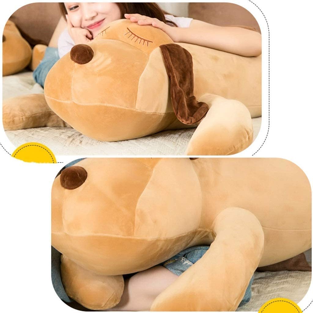  ZMDZA Juguete de Peluche, Perro de Shiba Inu Felpa Suave de la Almohadilla de Tiro Realista Animal Almohadas de Peluche de Juguete de Regalo, Cama, sofá de la Silla (Size : 55cm) 