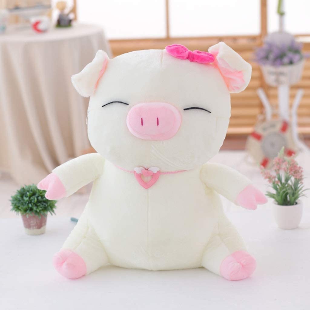  ZMDZA Juguetes de Peluche, bebé del Cerdo del Animal Relleno del Piggy - Piglet Juguete de Felpa (Color: Blanco) (Size : 100cm) 