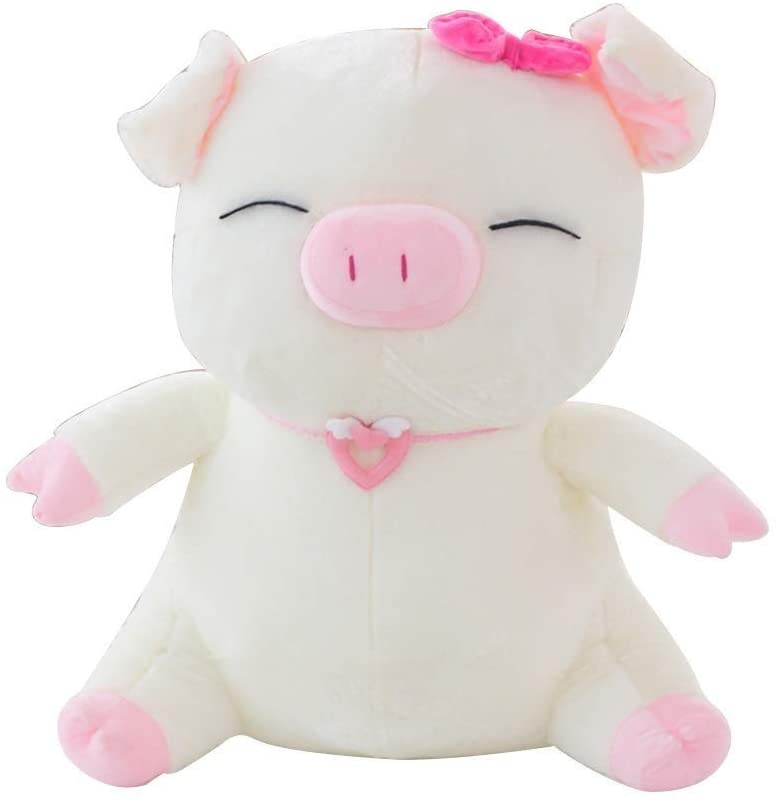  ZMDZA Juguetes de Peluche, bebé del Cerdo del Animal Relleno del Piggy - Piglet Juguete de Felpa (Color: Blanco) (Size : 100cm) 