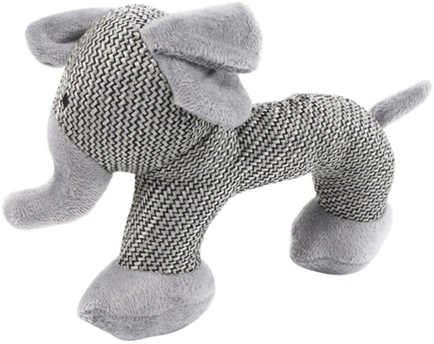  Accesorios para perro, elefante mono, forma de oveja de felpa, morder los dientes, limpieza de perros, juguete para mascotas – Oveja elefante 