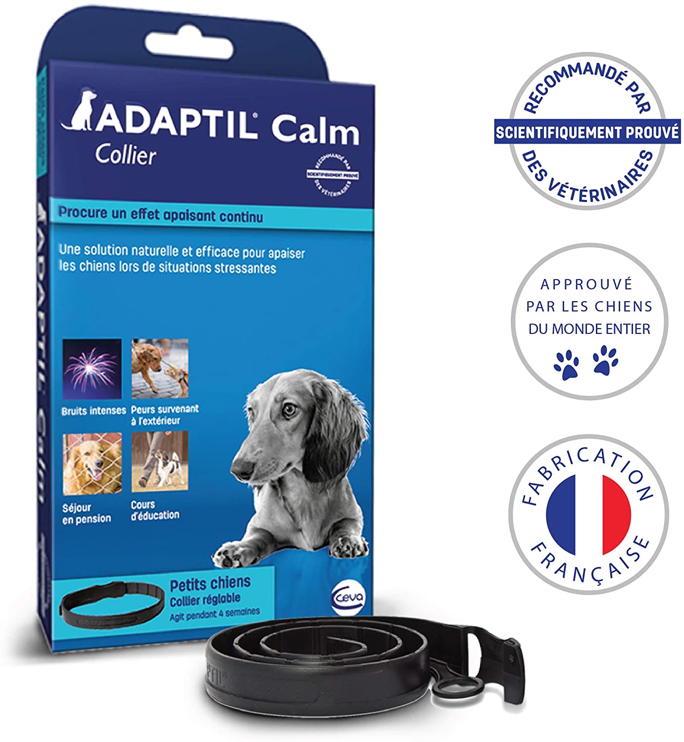  Adaptil C66461H Web - Collar para Perros pequeños (Talla S) 