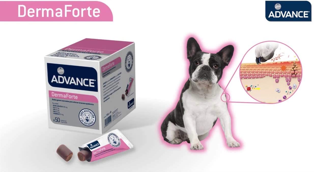  Advance Suplemento Nutricional para Perros Dermaforte - 200 gr 