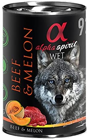  Alpha Spirit Canine Adult Ternera Melon Lata 400Gr 400 g 