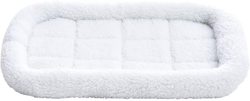  AmazonBasics - Cama acolchada con rebordes para mascotas: 56 x 38 cm 