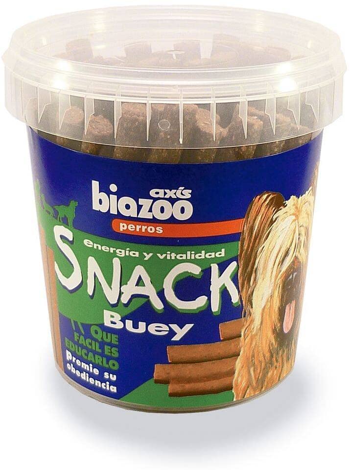  biozoo Snacks Premio Trainer Educativo Buey para Perro 1200 GRS 