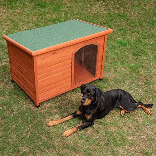  Caseta para Perros Woody con Puerta M: 104 x 66 x 70 cm (An x P x Al) 