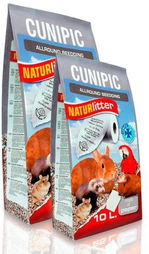  Cunipic Naturlitter - Lecho ecológico de papel, 10 litros 