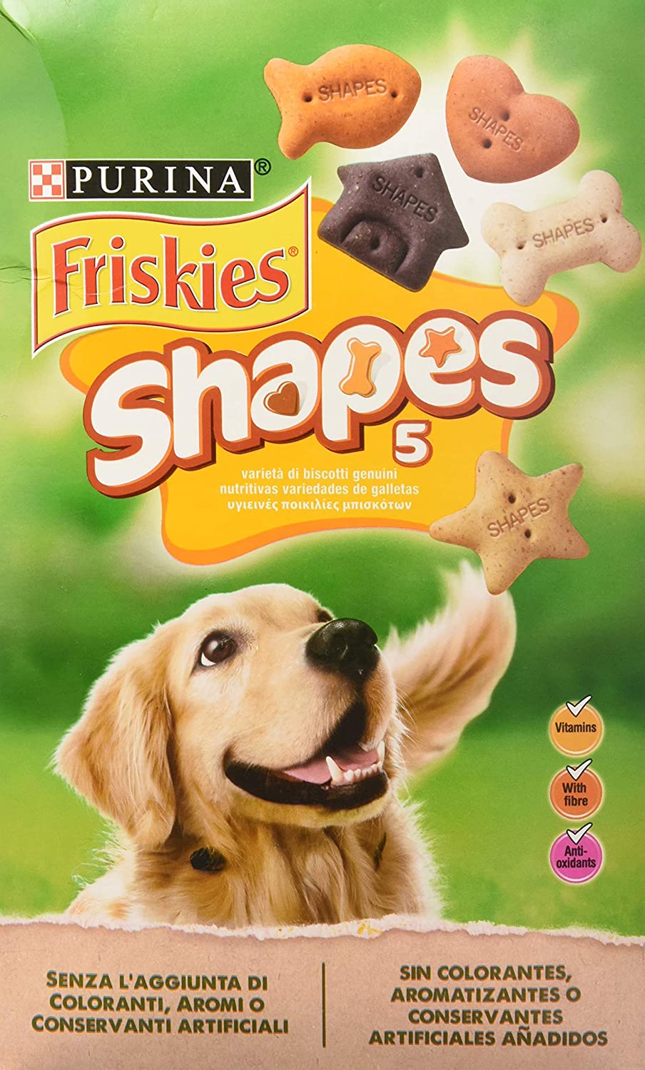  Friskies - Shapes Snack Perro, 800 g 