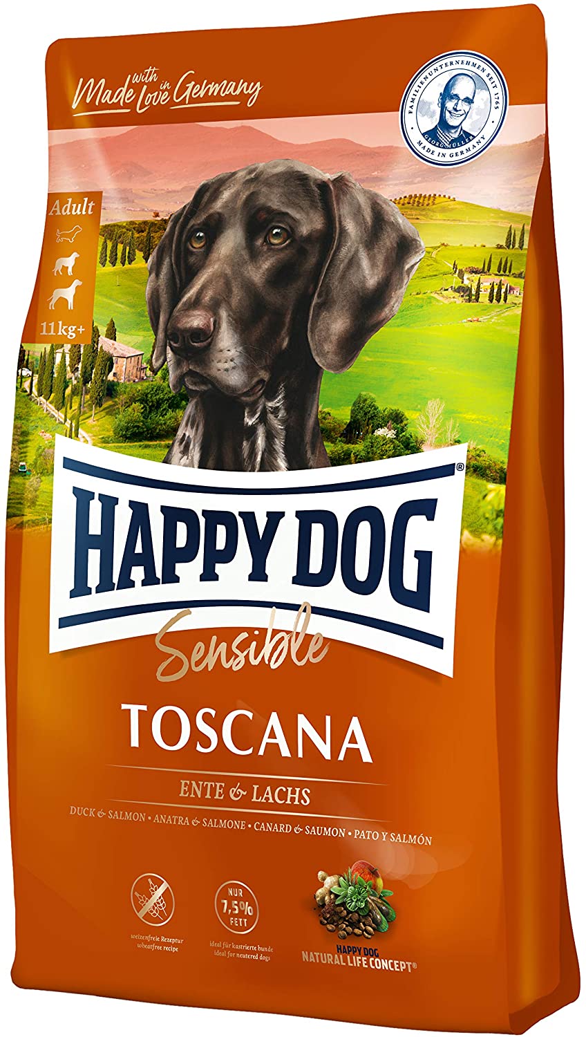  Happy Dog Supreme Toscana Comida para Perros - 12500 gr 