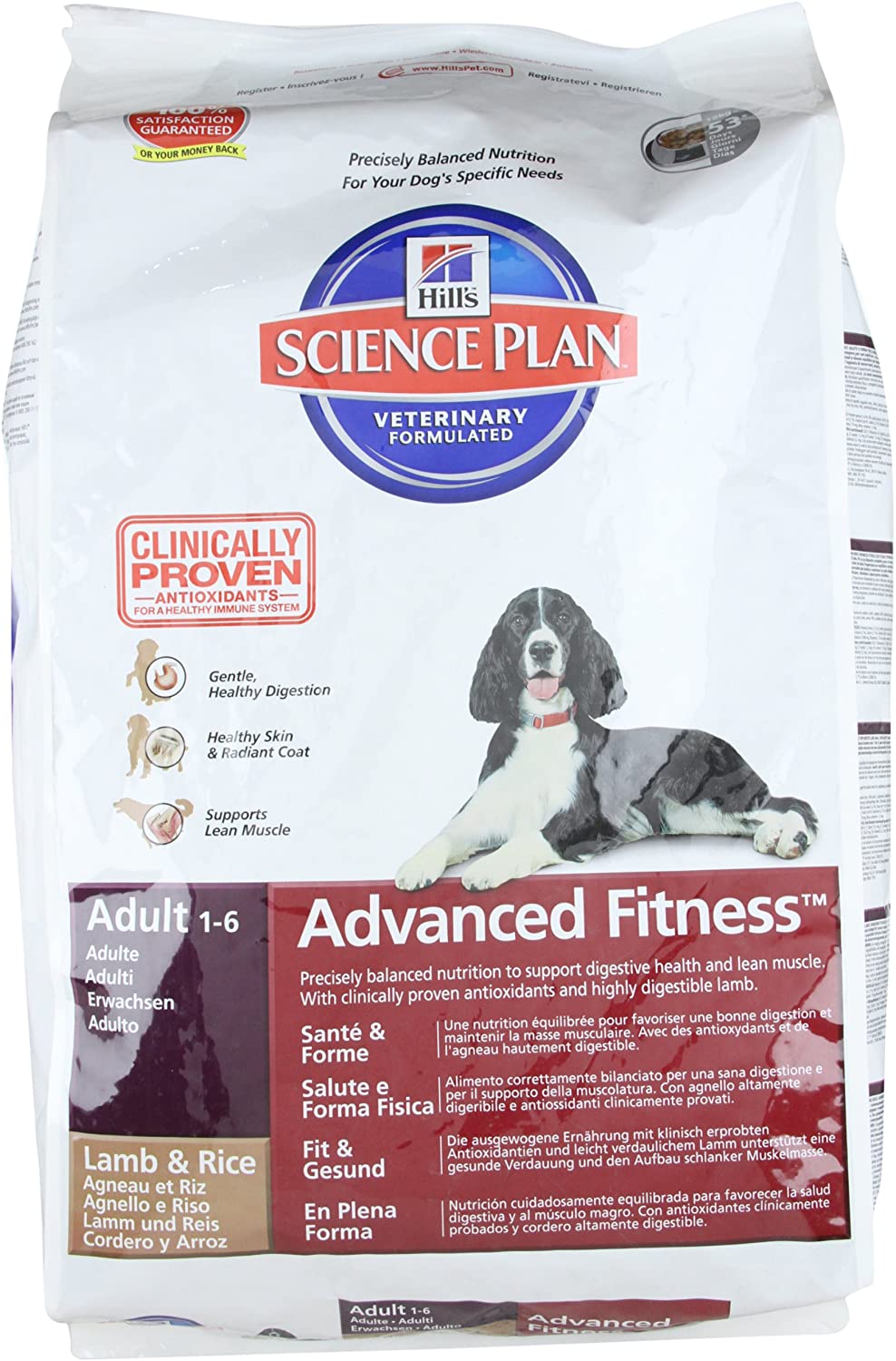  Hill`s Science Plan Alimento con Sabor a Cordero y Arroz para Perros Adulto - 12 kg 