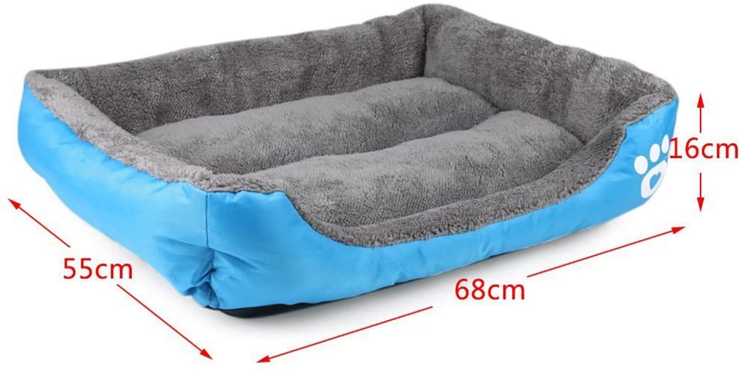  Legendog Cama para Mascotas CojíN del Animal DoméStico ColchóN Impermeable del Animal DoméStico del ColchóN del Animal DoméStico del Amortiguador del Animal DoméStico 