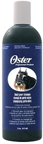  Oster Champú abrillantador para perro Black Pearl, concentrado 10:1, 473 ml 