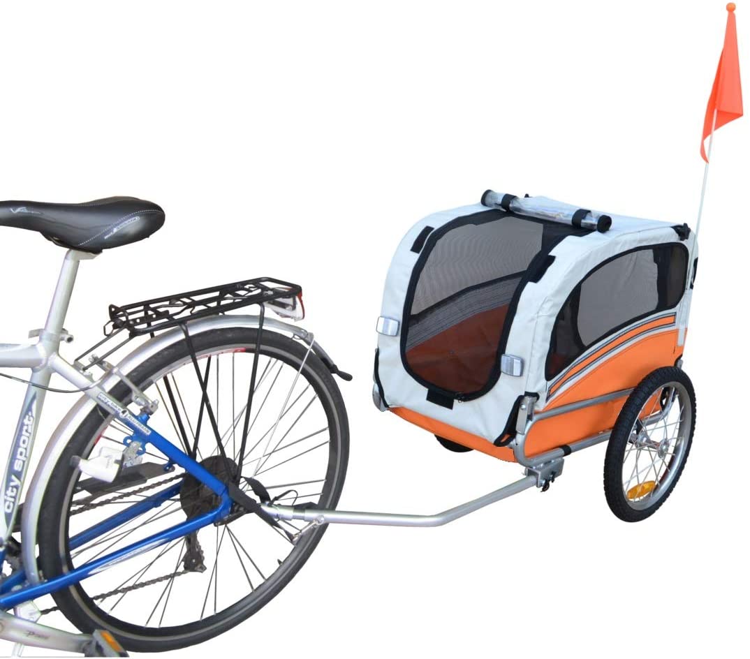  Papilioshop Snoopy Remolque de Bicicleta para el Transporte de Perros y Animales 