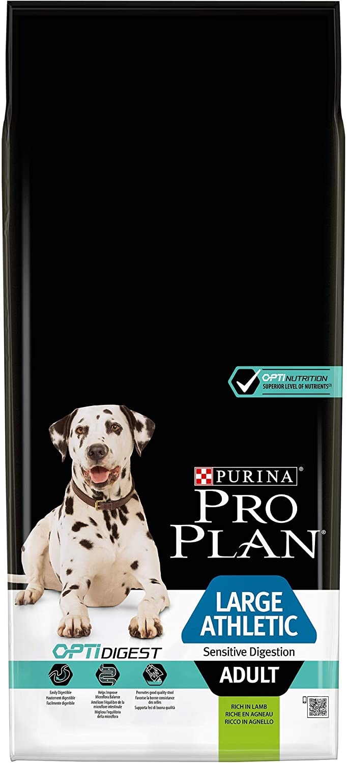  Purina ProPlan Large Adult Athletic Digest pienso para perro Adulto con Cordero 14 Kg 