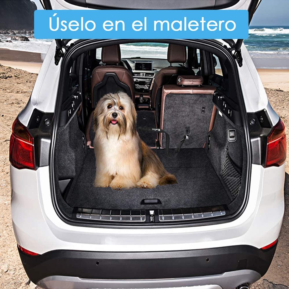  SlowTon Cinturón Perro Coche, Mascotas Cinturón de Seguridad para Perro - Ajustable,Hebilla Universal de Nylon para Mascotas de Viajes 