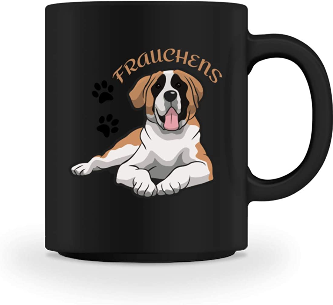  SPIRITSHIRTSHOP Frauchens Liebling Hund - Taza con diseño de perro 