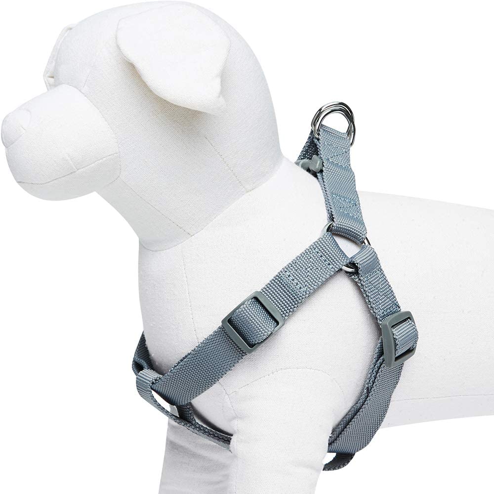  Umi. Essential Classic - Arnés para perros L, contorno del pecho 67-98 cm, arneses ajustables para perros (gris) 