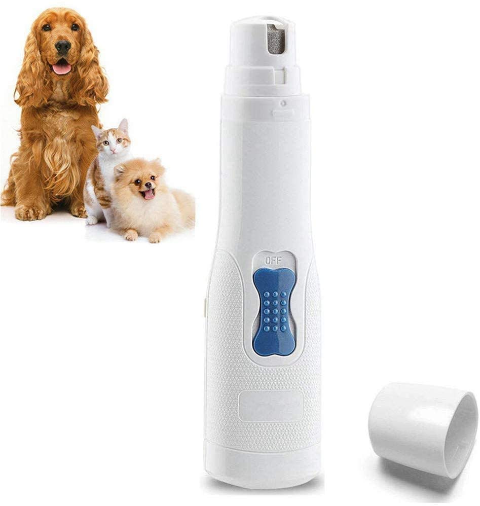  ZKDY Amoladora De Uñas para Mascotas Cortadora De Uñas para Perros Cortadoras De Patas Suaves Amoladora De Uñas Eléctrica Premium Aseo 