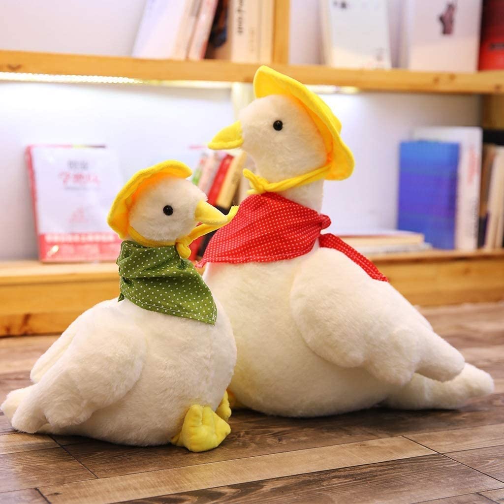  ZMDZA Juguete de Felpa, Ducky Amarillo Animal Relleno Felpa Patito, Pato Animales de Peluche, bebé Cesta de Pascua, Huevos de Pascua, favores de Fiesta (Color : B, Size : 40cm) 