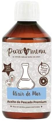  Aceite de Pescado 100% Natural (250ml)| de Sardina, Arenque y Caballa | Alternativa al Aceite de Salmón | Rico en Omega3 (34%) | Ideal Dietas Barf | Una Botella (250ml) 