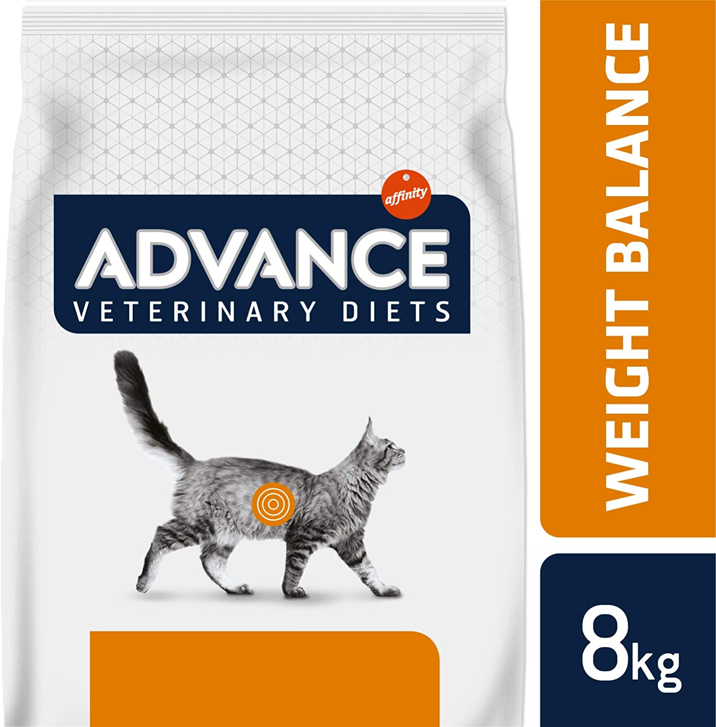  Advance Veterinary Diets Weight Balance - Pienso para Gatos con Tendencia a la obesidad - 8 kg 