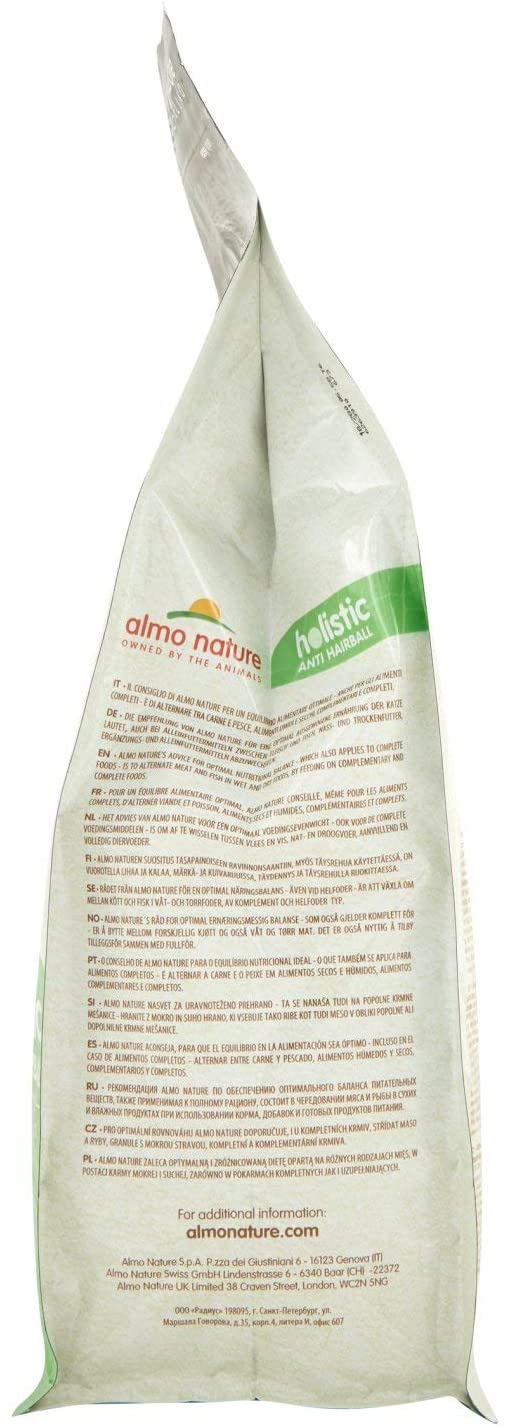  almo nature Cat Dry PFC Holistic Anti Hairball Pollo, 2 kg 