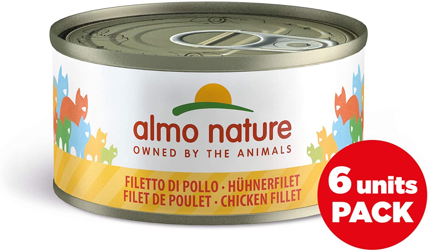  Almo Nature Legend - Filete para Gato (6 x 70 g) 