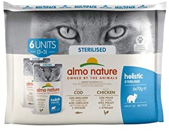  almo nature - Mutipack para Gatos (6 x 70 g) 